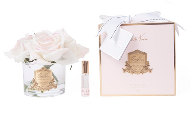 Cote Noire Perfumed Natural Touch 5 Roses - Clear - Pink Blush - Pink Box - GMR88